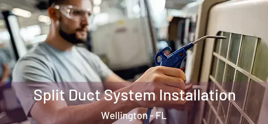 Split Duct System Installation Wellington - FL