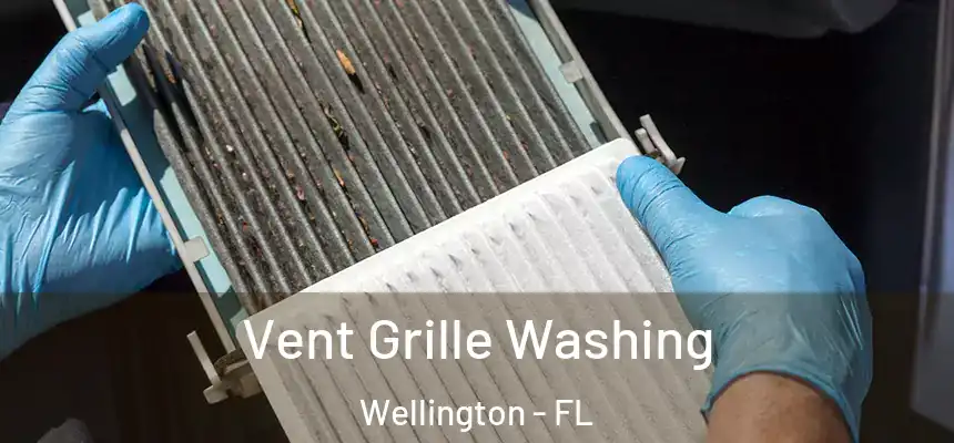 Vent Grille Washing Wellington - FL